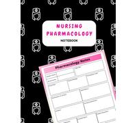Nursing Pharmacology Study Notebook for Women: Aesthetic Pink Medication Templates to Help Nursing Students Learn, Organize, and Retain Pharmacology Details