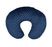 Nursing Pillow Cover Baby U Shaped Pillowcase Detachable Pillowcase Multifunctional Pillow Case Soft and Comfortable Breastfeeding Pillow Slipcover Fits Nursing Pillow for Baby Boy Girl (Navy Blue)
