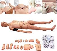 Nursing Practice Manikin - Advanced Full-Function Patient Simulator for Training, Human Anatomical Model for Male and Female Nursing Education