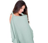 Nursing Protection Poncho with Full Coverage Soft Breathable Nursing Cover | Mother Feeding Accessories Comfortable Adjustable Nursing Scarf Clinic Travel Outdoor Restaurant Cafe