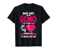 Nursing Recovery Warrior Jet Lag ECMO Specialist Nurse T-Shirt
