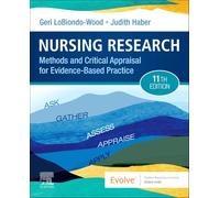 Nursing Research: Methods and Critical Appraisal for Evidence-Based Practice