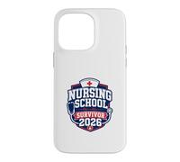 Nursing School Survivor 2026 Nurse Graduate Case for iPhone 14 Pro Max