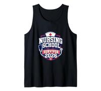 Nursing School Survivor 2026 Nurse Graduate Tank Top