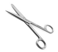 Nursing Scissors with Pocket Clip Dressing Bandage Scissors Sharp/Blunt 13CM S 132