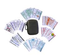 Nursing Scrubnotes by Medical Basics - 56 Nursing Badge Reference Card Set - Nursing School Essential Cheat Sheets - Quick Reference for nurses, nursing students and more!