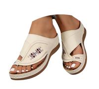 Nursing Shoes Ladies Funny Winter and Embroidery Comfortable Padded Insole Available in All Sizes Ladies Shoes Black Lined, White, 6 UK