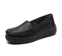 Nursing Shoes Women Nurse Shoes for Women, Medical Work Professionals Choice, Breathable Non Slip Easy Clean for Hospitals(Black 1,5.5 UK)