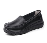 Nursing Shoes Women Nurse Shoes for Women, Medical Work Professionals Choice, Breathable Non Slip Easy Clean for Hospitals(Black,3.5 UK)