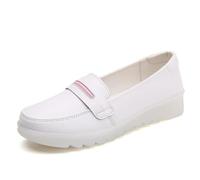 Nursing Shoes Women Soft Nurse Shoes for Women, Health Care Comfort, Anti Slip Cushioning for Medical Professionals(4 UK) White