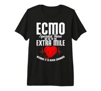 Nursing Specialist Nurse Extra Mile ECMO Specialist Nurse Premium T-Shirt