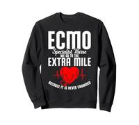 Nursing Specialist Nurse Extra Mile ECMO Specialist Nurse Sweatshirt