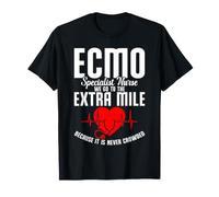 Nursing Specialist Nurse Extra Mile ECMO Specialist Nurse T-Shirt