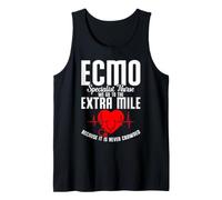 Nursing Specialist Nurse Extra Mile ECMO Specialist Nurse Tank Top