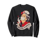 Nursing Student Funny Proud RN Nurse Classic Sweatshirt