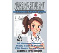 Nursing Student Word Search: Break the monotony of traditional studying, stay connected with core terms | 50 Themes with 750 Nursing Terms | Glossary ... included | Large print (1 Puzzle per page)