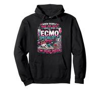 Nursing Survivor Squad Ask Me How ECMO Specialist Nurse Pullover Hoodie