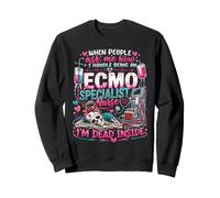 Nursing Survivor Squad Ask Me How ECMO Specialist Nurse Sweatshirt