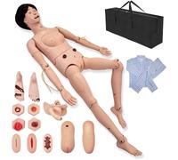 Nursing Training Manikin 5.58ft - Male/Female/Geriatric Care Simulator