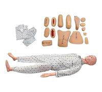 Nursing Training Manikin- Patient Care Nursing Medical Manikin,170cm (5’7 Body Life-Size Medical Training Mannequin w/Anatomical Accuracy Practice Simulator for Nursing School