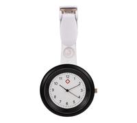 Nursing Watch - Nursing Watches | Stethoscope Watch Clip for Medical Watch, Luminous Hands, Quartz Movement, Not Easy to Damage, for New Year Gifts, Black, Fare riferimento alla descrizione, Please