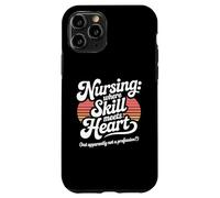 Nursing Where Skill Meets Heart Proud Nurse Save Lives Case for iPhone 11 Pro