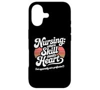 Nursing Where Skill Meets Heart Proud Nurse Save Lives Case for iPhone 17