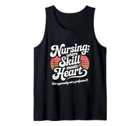 Nursing Where Skill Meets Heart Proud Nurse Save Lives Tank Top