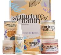 Nurture by Nature Pamper Gifts for Women - Bath Set, At Home Spa Kit