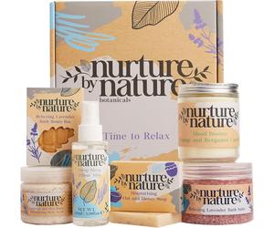 Nurture by Nature Pamper Gifts for Women - Bath Set, At Home Spa Kit