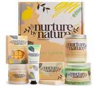 Nurture by Nature Relax & Uplift Pamper Gifts for Women - Mothers Day Gifts, Spa Gift Set Self Care Kit, Bath Salts, Bath Bombs, Cruelty Free Bath