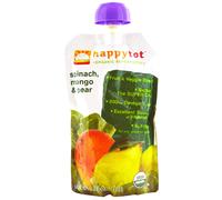 Nurture Inc. (Happy Baby) Happytot SuperFoods Spinach Mango & Pear 4.22 oz (120 g)