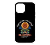 Nurture The Good Within Blooming Positivity Yoga Case for iPhone 12 mini