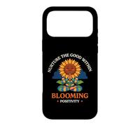 Nurture The Good Within Blooming Positivity Yoga Case for iPhone 17 Pro Max
