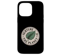 Nurture The Planet Leaf Design for Environmental Awareness Case for iPhone 14 Pro Max
