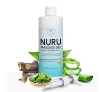 Nuru Massage Gel 250ml, Organic Aloe Vera & Seaweed, Water Based