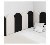 NURUGURE 3D Headboard Wall Panels PU Leather Peel and Stick Cushioned 3D Decor for Headboard Kids Room