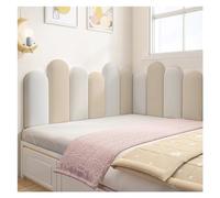 NURUGURE Fabric Wall Cushion Panels Upholstered Soft Upholstered 3D Wall Decor for Headboard Kids Room