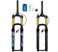 NURUGURE Mountain Bike Front Fork 27.5 29 Inch Bicycle Suspeion Forks Tapered 1-1/2 Travel 160mm Thru Axle 100×15 Magnesium High Safety Factor Offroad Bikes