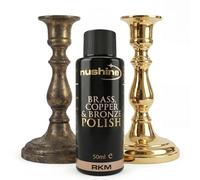 Nushine Brass Copper Bronze Polish 50ml | Anti Tarnish Eco Cleaner