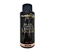 Nushine Brass, Copper & Bronze Polish 50ml - Ecofriendly, Solvent free & contains anti tarnish agent to delay future tarnish