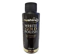 Nushine White Gold Polish 50ml - eco-friendly formulation