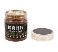 NUSITOU 1 Bottle Simulation Miniature Leaves Miniature Vines Resin Orange Realistic Versatile Application for Railway Layouts Model Railways Diorama Materials