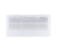 NUSITOU 1 Box Nail Drill Bits Set with 30pcs Grinding Heads for Artificial Nails and Pedicure Diamond and Stainless Steel Tool for Home and Shop Use