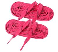 NUSITOU 1 Pair Waxed Hockey Skate Laces for Ice Skates Wear-resistant Polyester Material with Flat Stylish Design for Ice Skating and Staying Tied