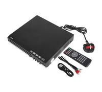NUSITOU 1 Set Portable Home Dvd Player High-resolution Multi-format Disc Support Compact Design for Video CD and CD Playback with Simple Controls and Rich Audio Experience