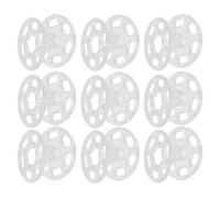 NUSITOU 100pcs Coat Snaps Buttons Shirt Buttons Resin Invisible Snaps Comfortable Touch Smooth Surface for Clothing and Windbreakers Knitting Handmade Crafts