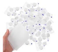 NUSITOU 100pcs Compressed Towel Tablets Disposable Compressed Coin Tissue Cotton Material Delicate Touch Good Breathability Assorted Color for Outdoor and Home Travel