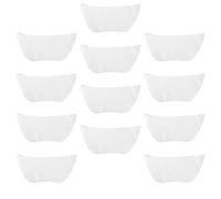 NUSITOU 100pcs Silk Neck Mask Sheets Neck Mask Paper Water Saving Easy to Carry Plant Material White Spa Skin Care