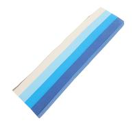 NUSITOU 1080pcs Origami Paper DIY Craft Paper Strips Creative Pattern Bright Color Blue Star Shape Entertainment DIY Crafts for Art Projects and Most Occasions